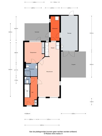 Floorplan - Kubboot 15, 3751 ZJ Bunschoten-Spakenburg